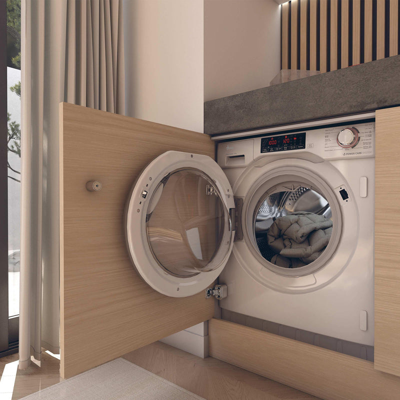 Hoover H-Wash 300 9kg 1400 U/Min Einbauwaschmaschine – Weiß | HBW 49TAMEJ-80