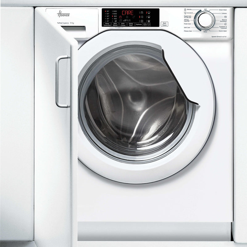 Hoover H-Wash 300 9kg 1400 U/Min Einbauwaschmaschine – Weiß | HBW 49TAMEJ-80