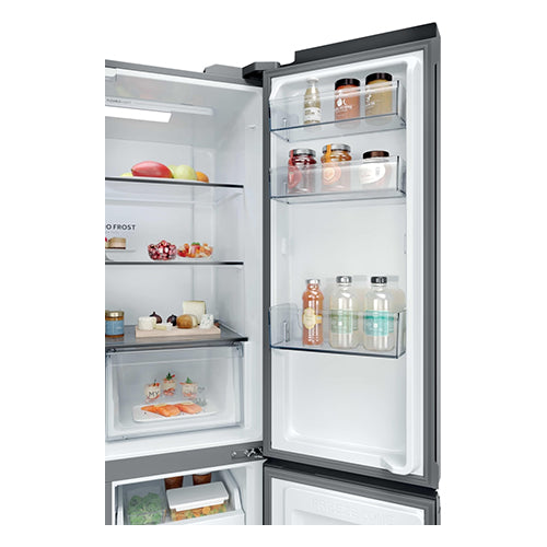 Haier Cube 90 3 651L Frost Free Multi-door Kühl-Gefrierkombination - Slate Schwarz | HCR39F19ENPT