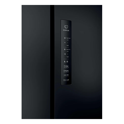 Haier Cube 90 3 651L Frost Free Multi-door Kühl-Gefrierkombination - Slate Schwarz | HCR39F19ENPT