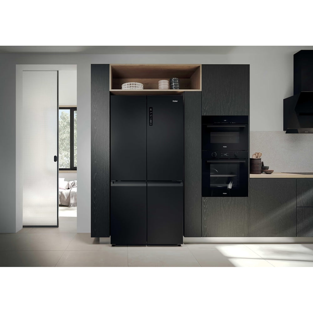 Haier Cube 90 3 651L Frost Free Multi-door Kühl-Gefrierkombination - Slate Schwarz | HCR39F19ENPT