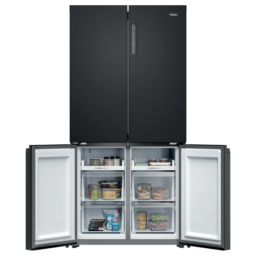 Haier Cube 90 3 651L Frost Free Multi-door Kühl-Gefrierkombination - Slate Schwarz | HCR39F19ENPT