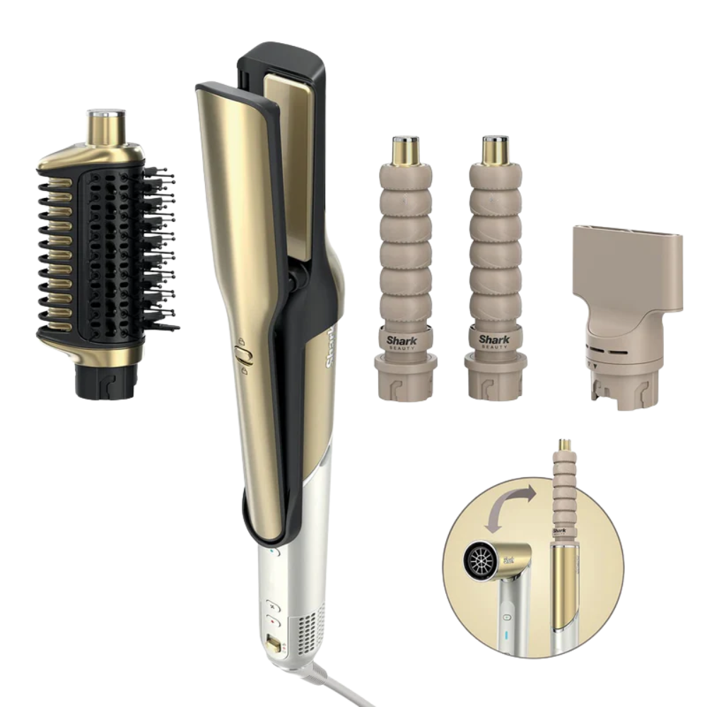 Shark Glam Multi-Styler and Dryer - Gold | HD6041SUK