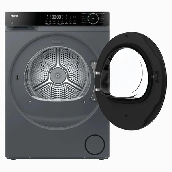 Haier X5 8KG freistehend Heat Pump Wäschetrockner - Anthracite | HD80-D357GU1-UK