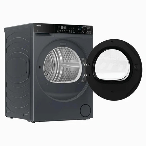 Haier X5 8KG freistehend Heat Pump Wäschetrockner - Anthracite | HD80-D357GU1-UK