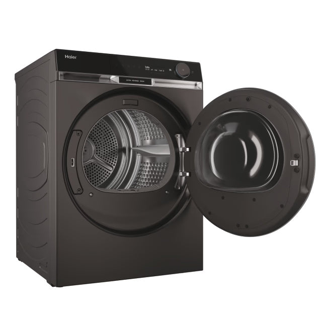 Haier X Series 11 9KG freistehend Heat Pump Wäschetrockner - Graphit | HD90-A3Q397PGU1UK