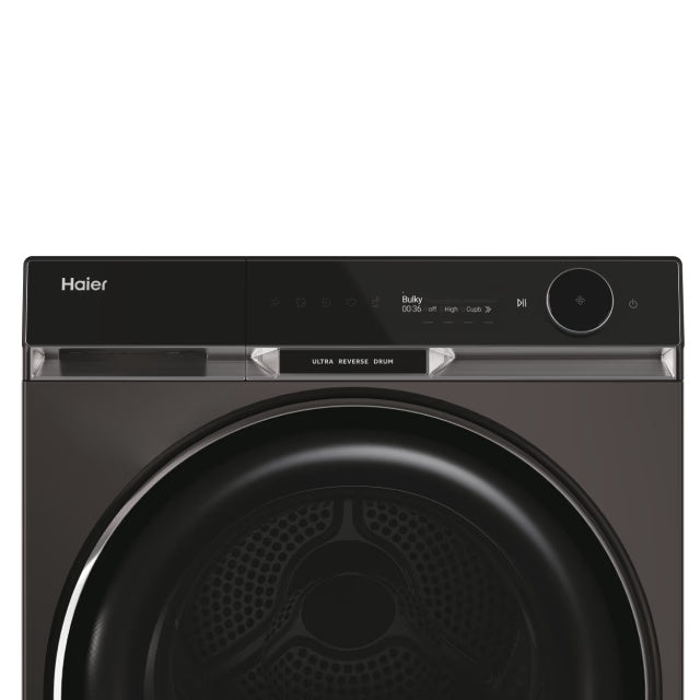 Haier X Series 11 9KG freistehend Heat Pump Wäschetrockner - Graphit | HD90-A3Q397PGU1UK