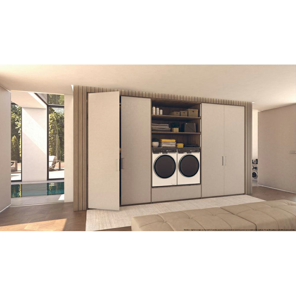 Haier X Series 11 9KG freistehend Heat Pump Wäschetrockner - Weiß | HD90-A3Q397U1-UK