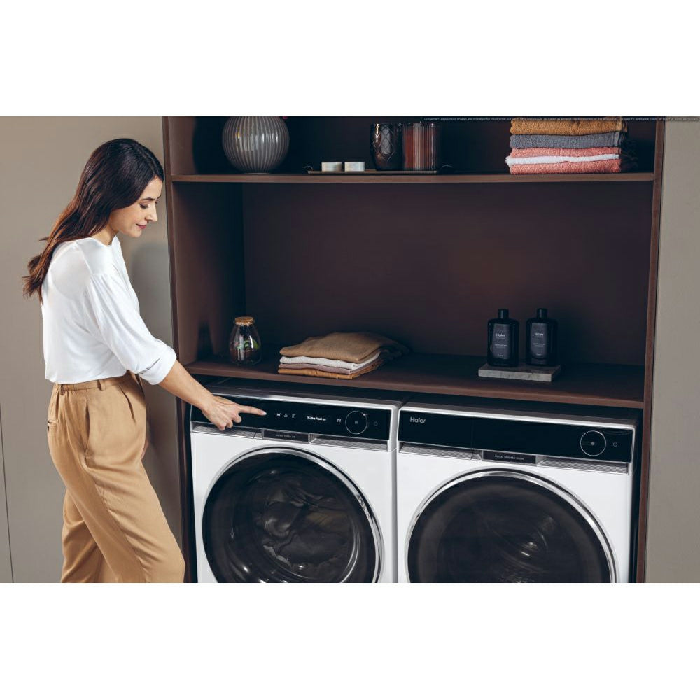 Haier X Series 11 9KG freistehend Heat Pump Wäschetrockner - Weiß | HD90-A3Q397U1-UK