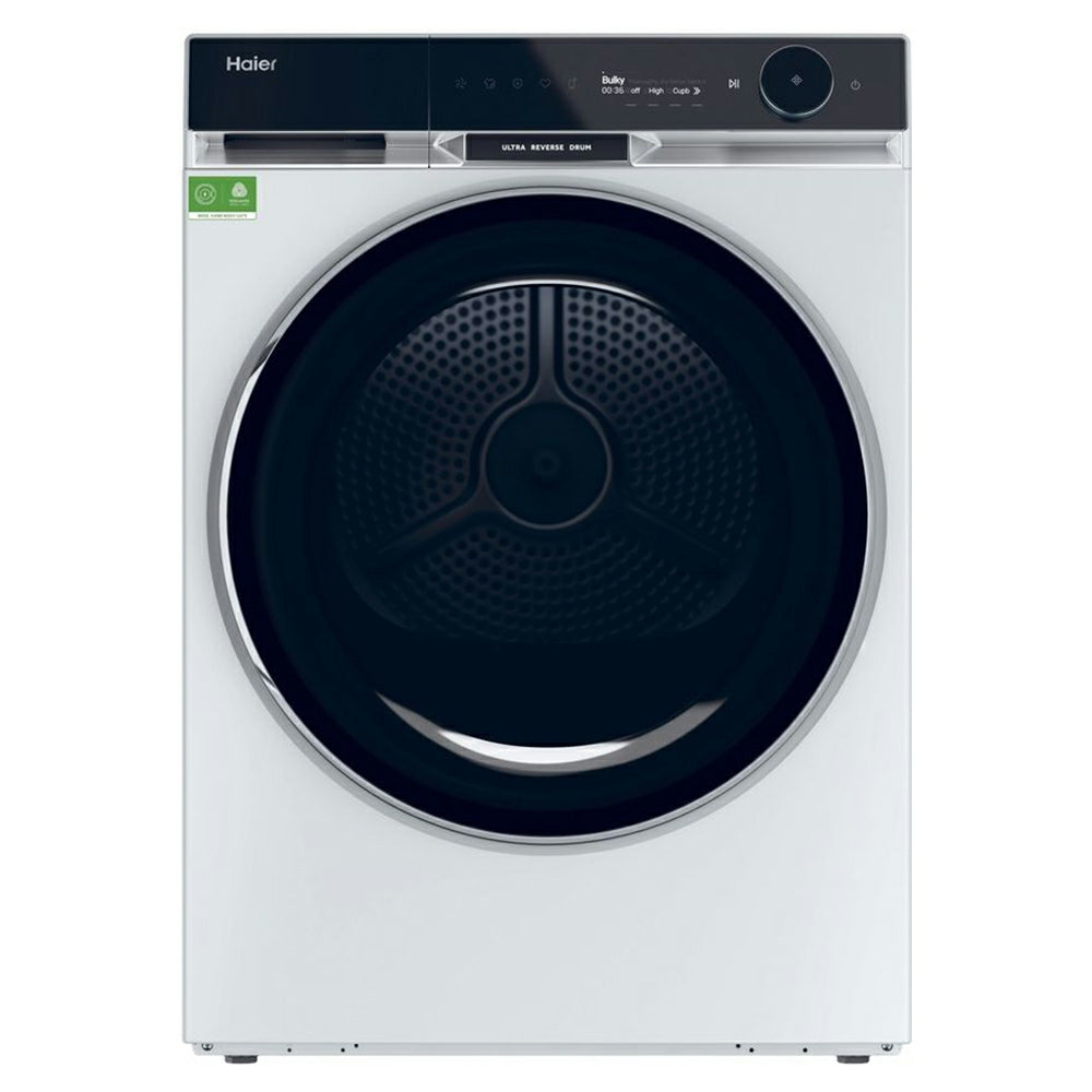 Haier X Series 11 9KG freistehend Heat Pump Wäschetrockner - Weiß | HD90-A3Q397U1-UK