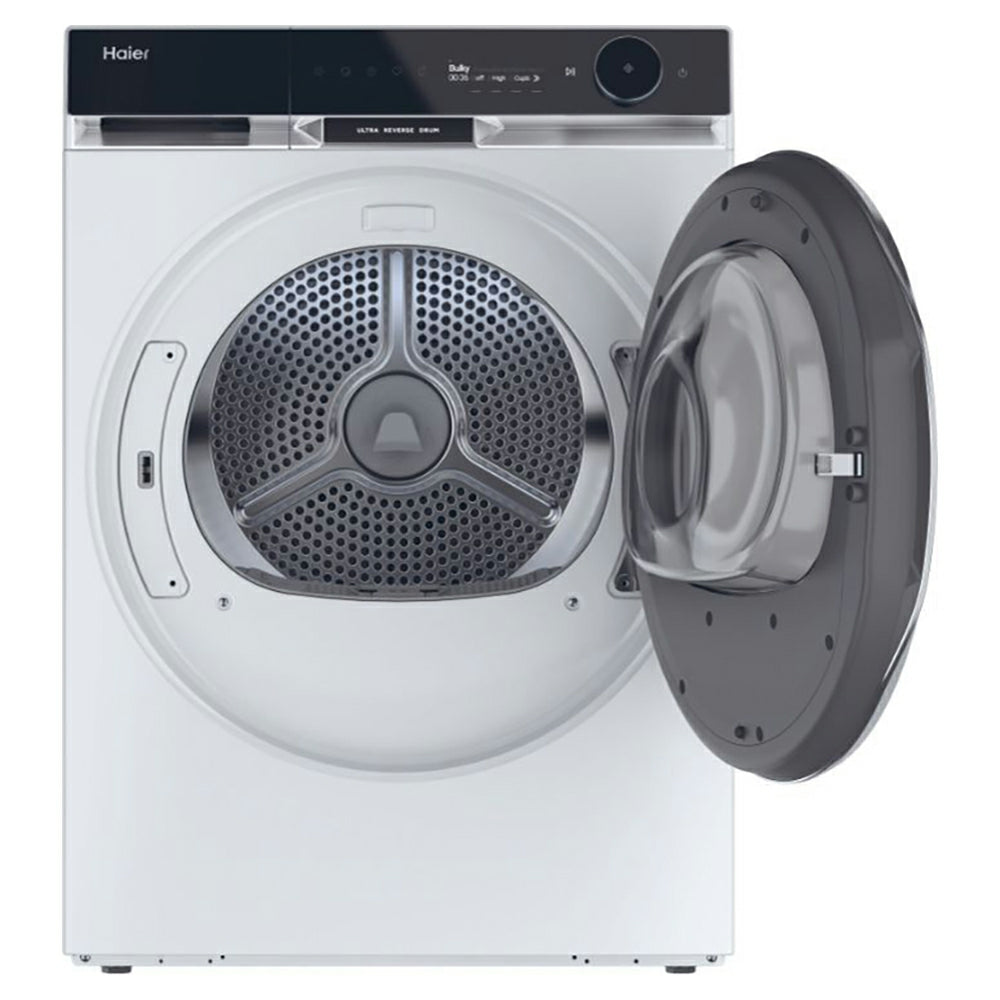 Haier X Series 11 9KG freistehend Heat Pump Wäschetrockner - Weiß | HD90-A3Q397U1-UK