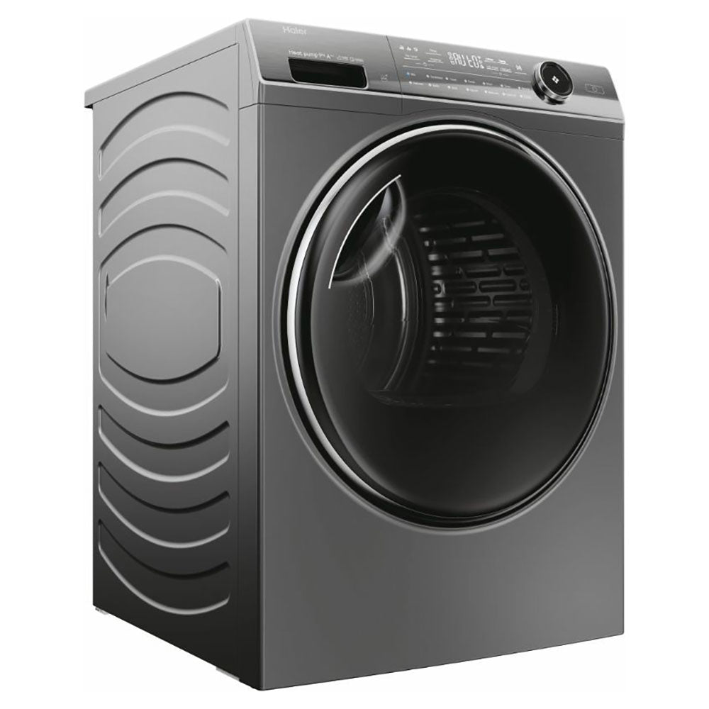 Haier I-Pro Series 7 Plus 9KG freistehend Heat Pump Wäschetrockner - Antracite | HD90-A3Q979RU1UK