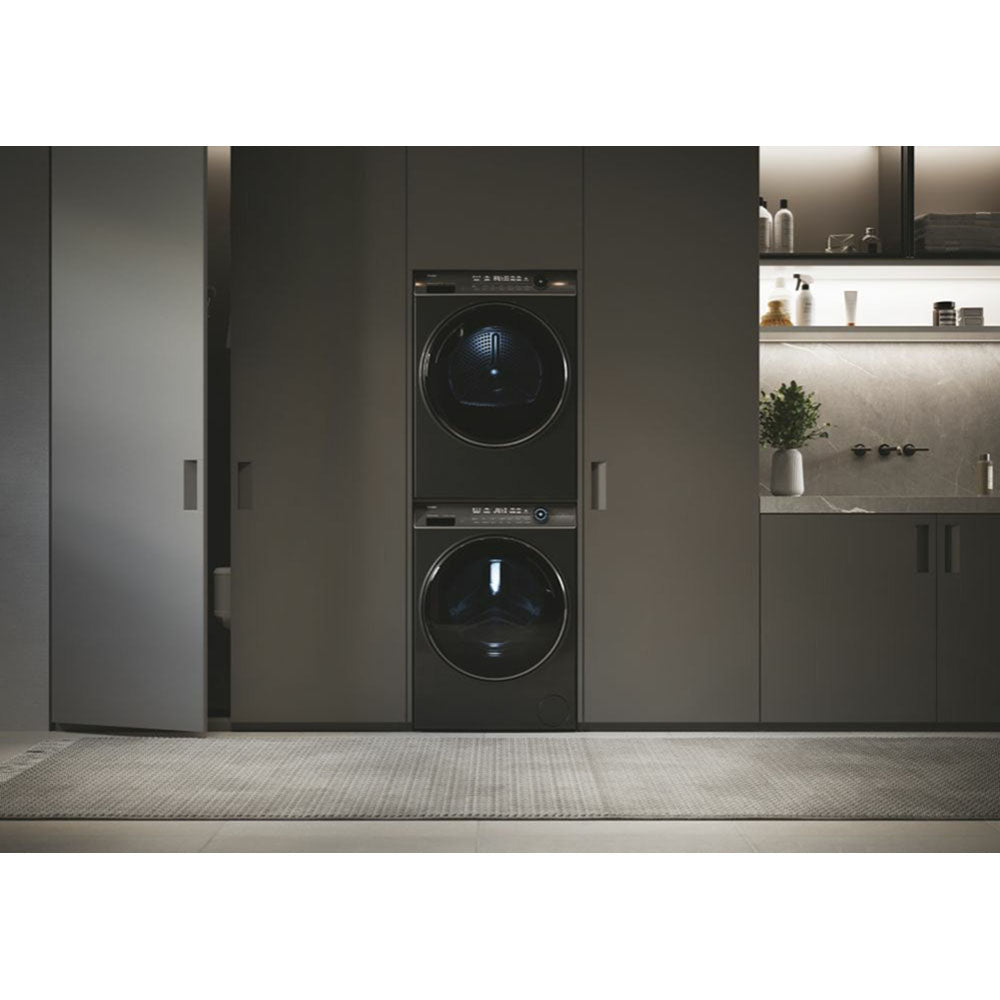 Haier I-Pro Series 7 Plus 9KG freistehend Heat Pump Wäschetrockner - Antracite | HD90-A3Q979RU1UK