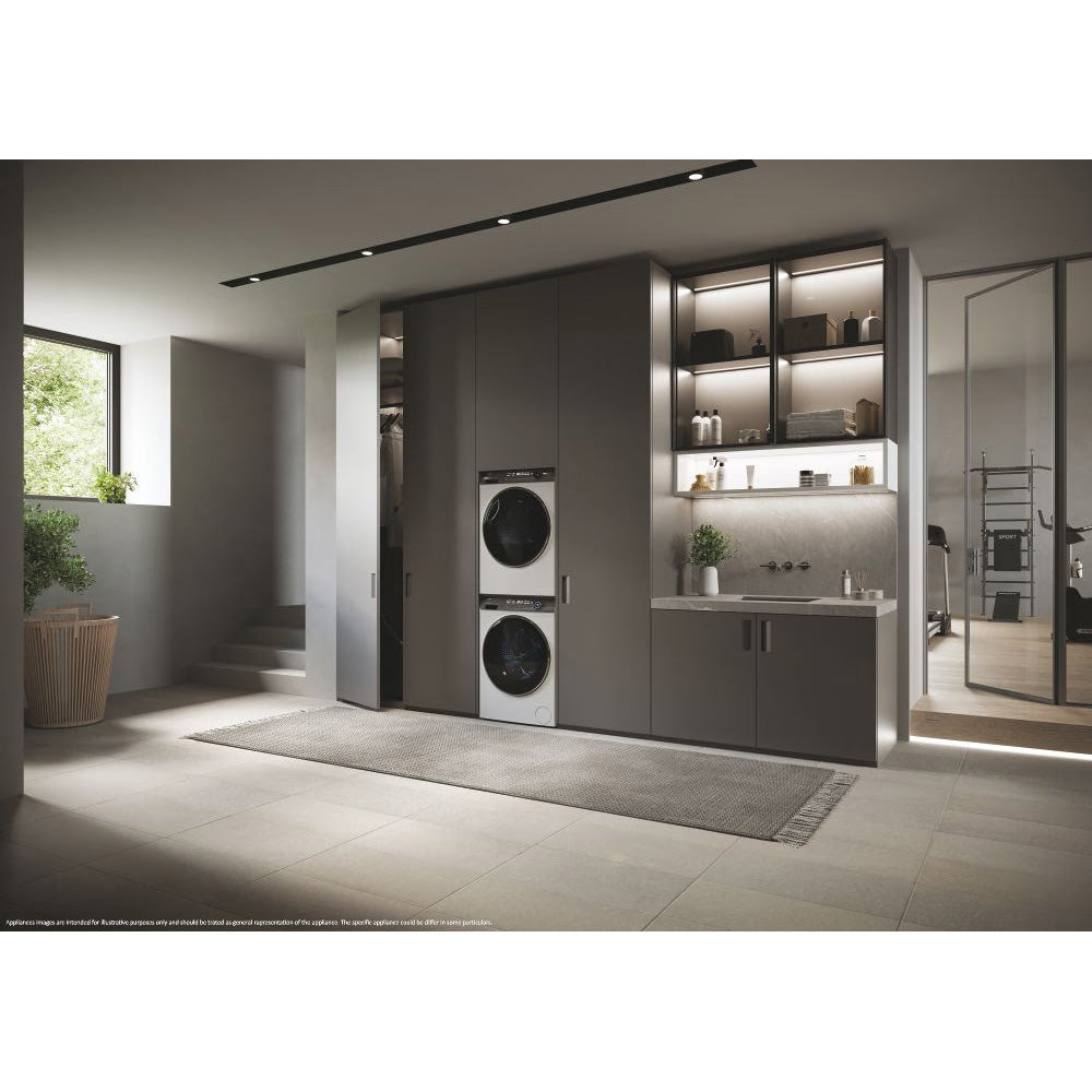 Haier I-Pro Series 7 Plus 9KG freistehend Heat Pump Wäschetrockner - Weiß | HD90-A3Q979U1