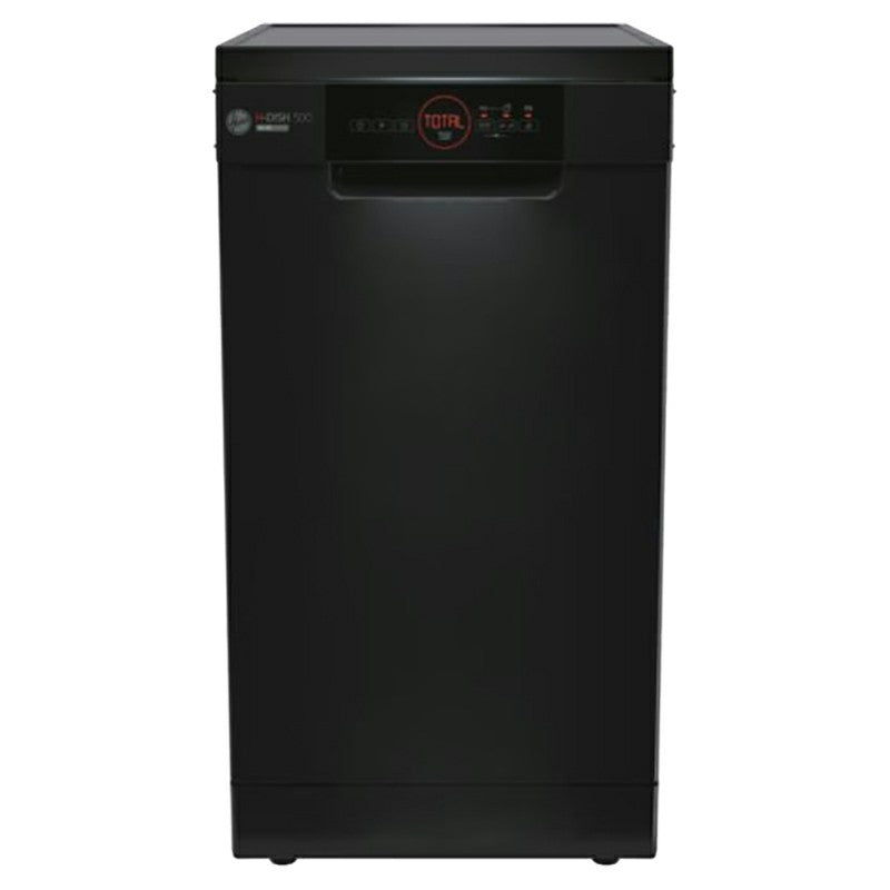 Hoover H-DISH 45CM freistehend Slimline Geschirrspüler - Schwarz | HDPH 2D1049B-80