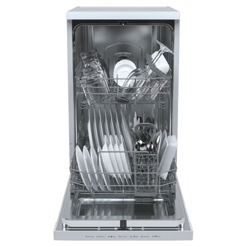 Hoover H-Dish 45CM freistehend Slimline Geschirrspüler - Weiß | HDPH 2D1049W-80