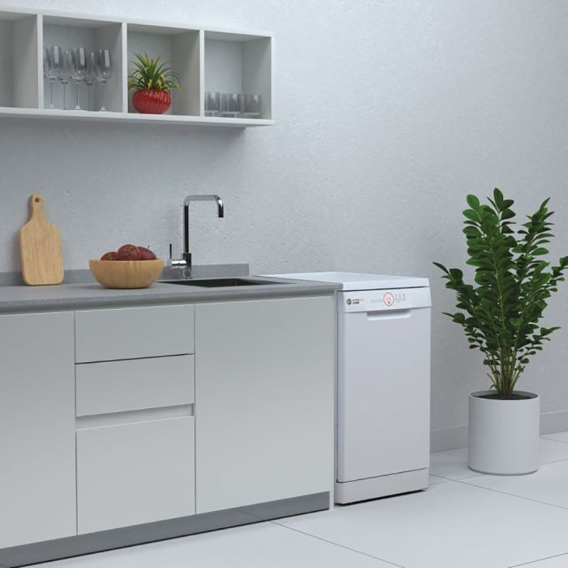 Hoover H-Dish 45CM freistehend Slimline Geschirrspüler - Weiß | HDPH 2D1049W-80