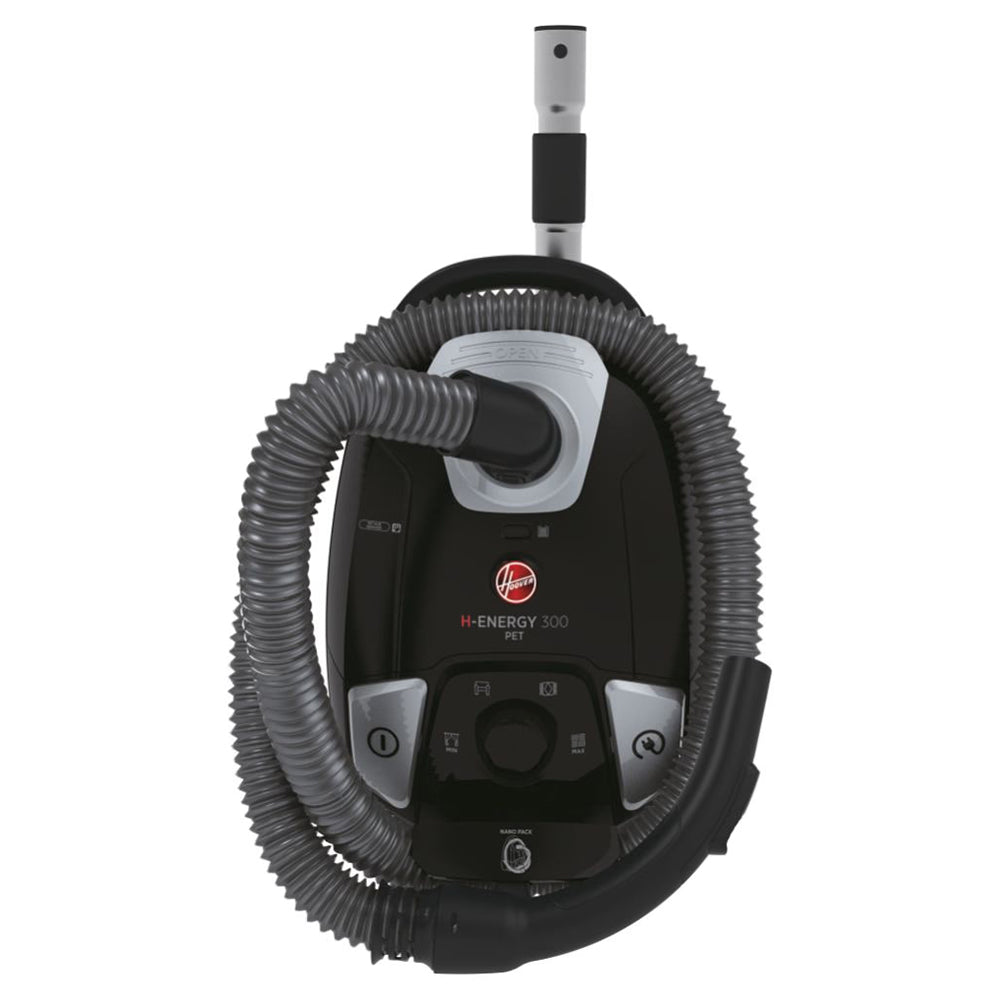 Hoover H-Energy 300 Cylinder Staubsauger - Luxor Schwarz | HE320PET