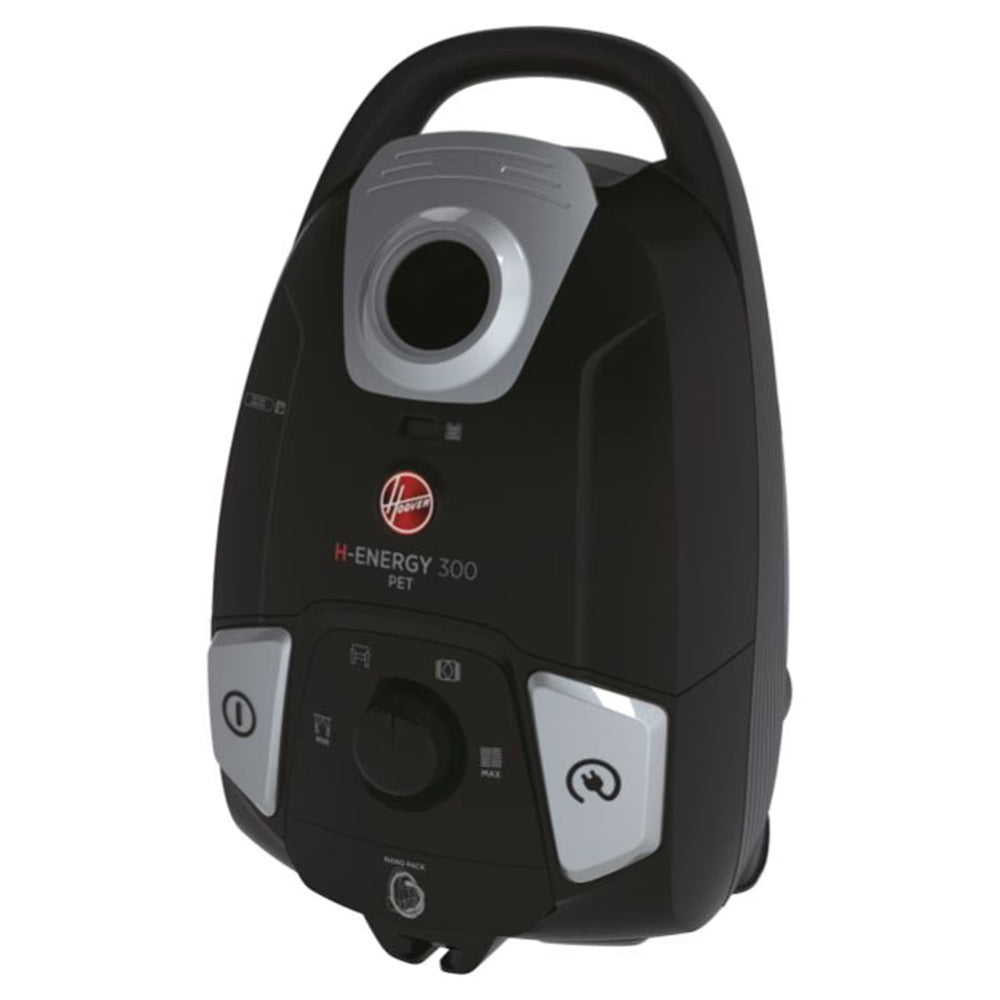 Hoover H-Energy 300 Cylinder Staubsauger - Luxor Schwarz | HE320PET