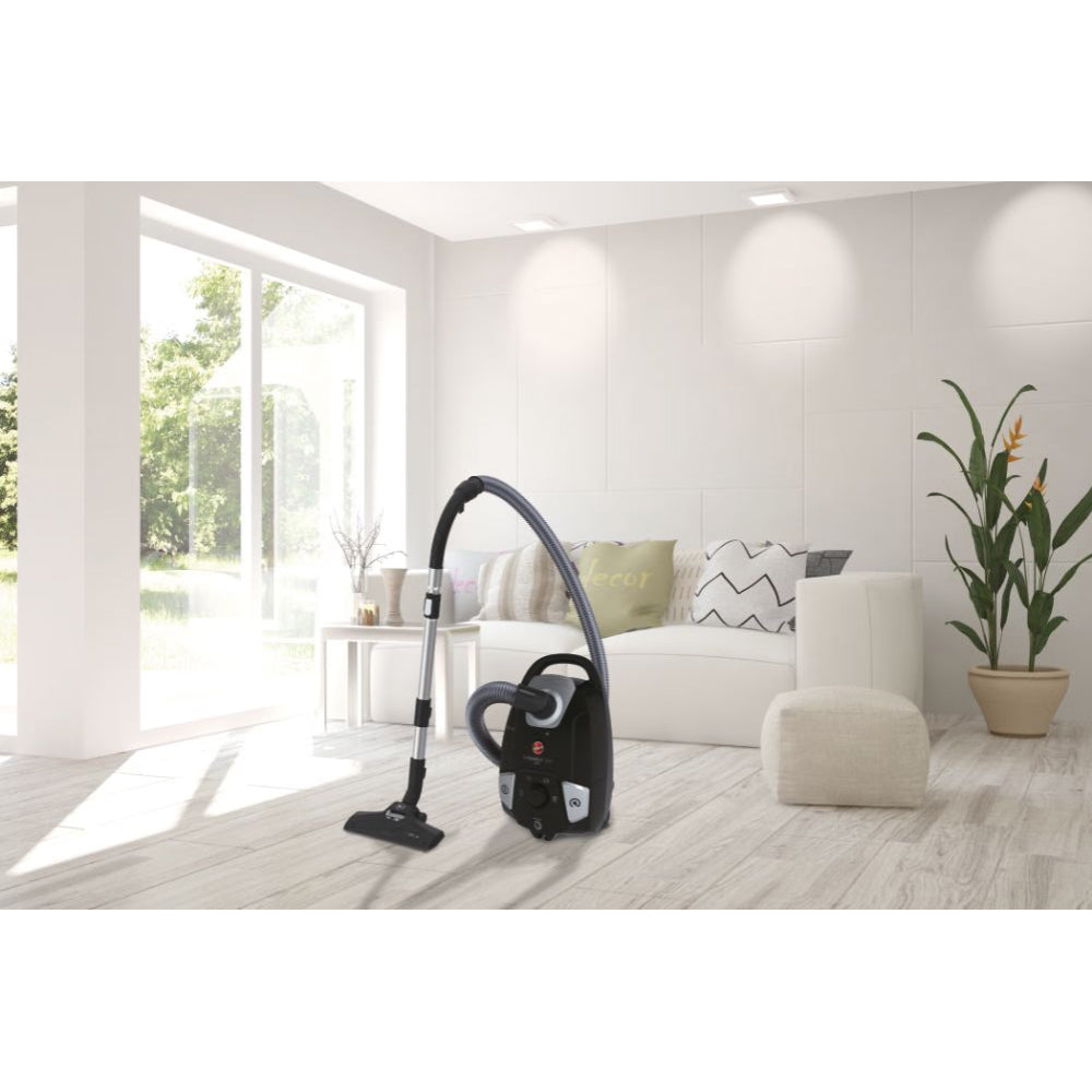 Hoover H-Energy 300 Cylinder Staubsauger - Luxor Schwarz | HE320PET