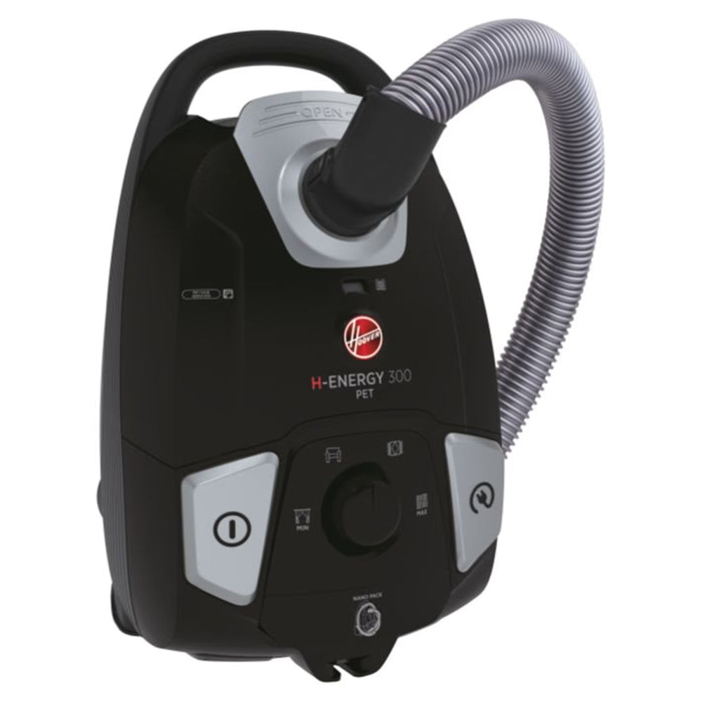 Hoover H-Energy 300 Cylinder Staubsauger - Luxor Schwarz | HE320PET