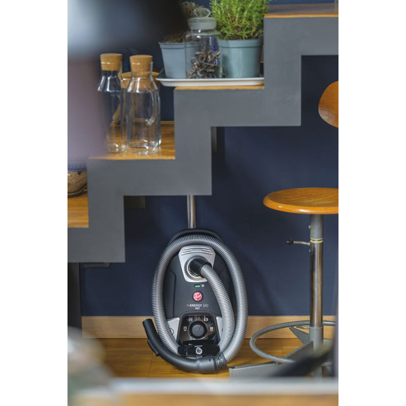 Hoover H-Energy 300 Cylinder Staubsauger - Luxor Schwarz | HE320PET