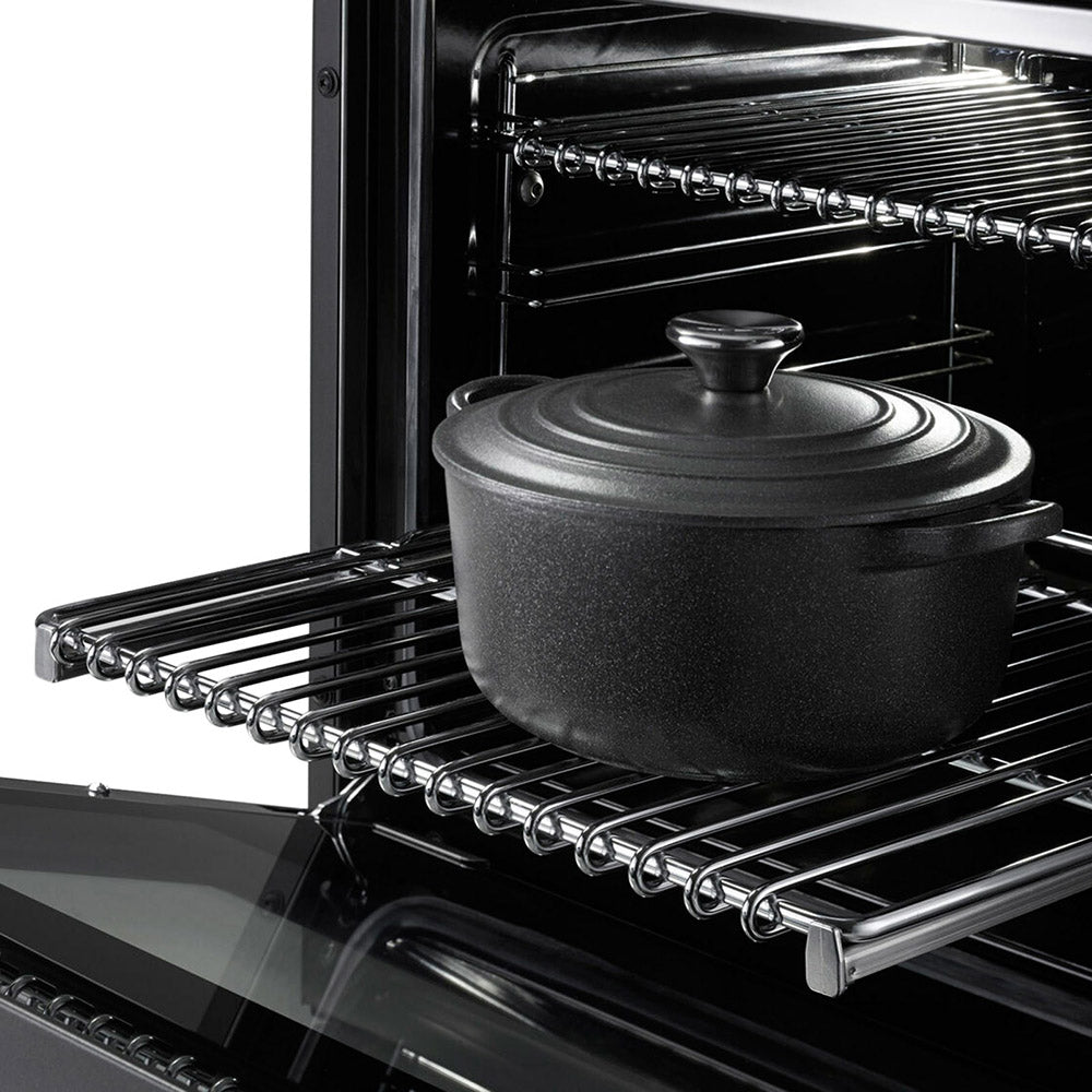 Bertazzoni Heritage 100CM Dual Fuel Standherd - Nero Matt | HER106L3ENET