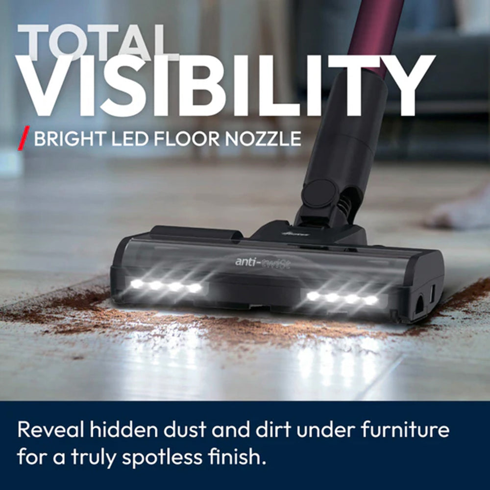 Hoover HF1 MAX Bagless Akkustaubsauger - Magenta | HF1M10H