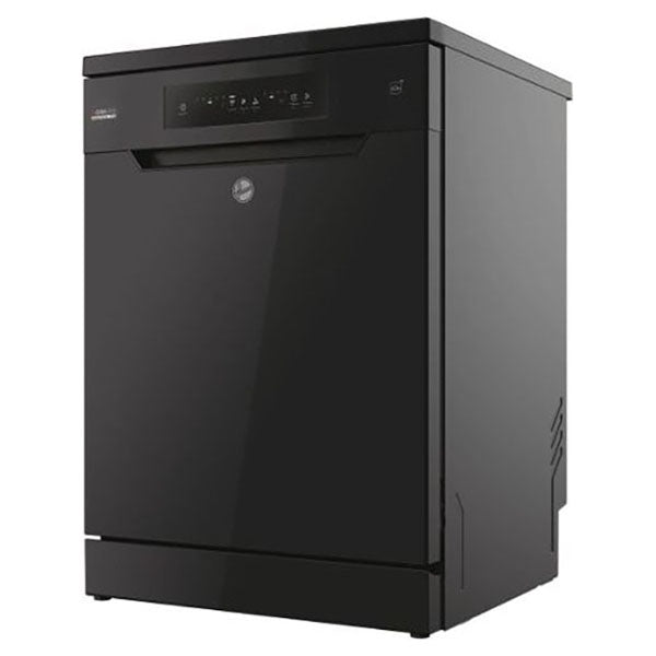 Hoover H-DISH 300 60CM freistehend Standard Geschirrspüler - Schwarz | HF 3C7L0B-80