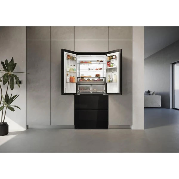 Haier FD 83 Series 7 466L Frost Free Multi-Door Kühl-Gefrierkombination - Schwarz | HFKR7819DWGBUK