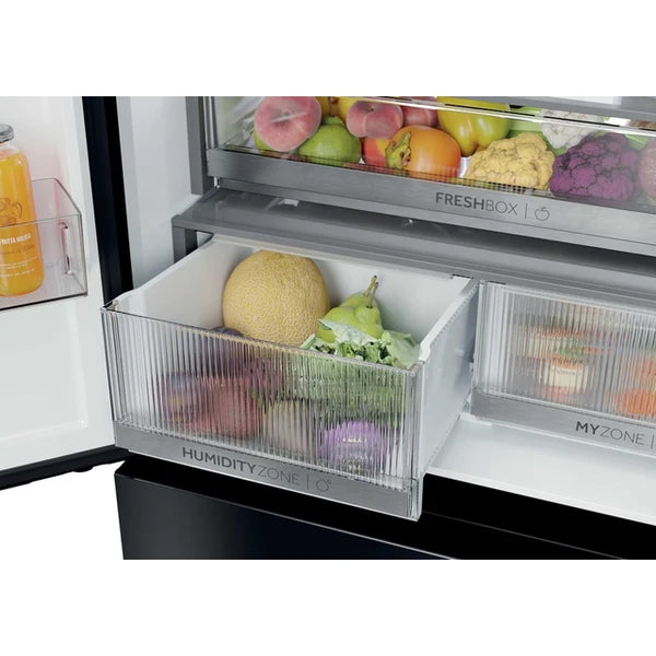 Haier FD 83 Series 7 466L Frost Free Multi-Door Kühl-Gefrierkombination - Schwarz | HFKR7819DWGBUK