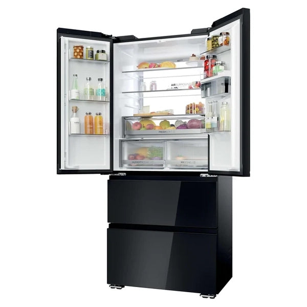 Haier FD 83 Series 7 466L Frost Free Multi-Door Kühl-Gefrierkombination - Schwarz | HFKR7819DWGBUK