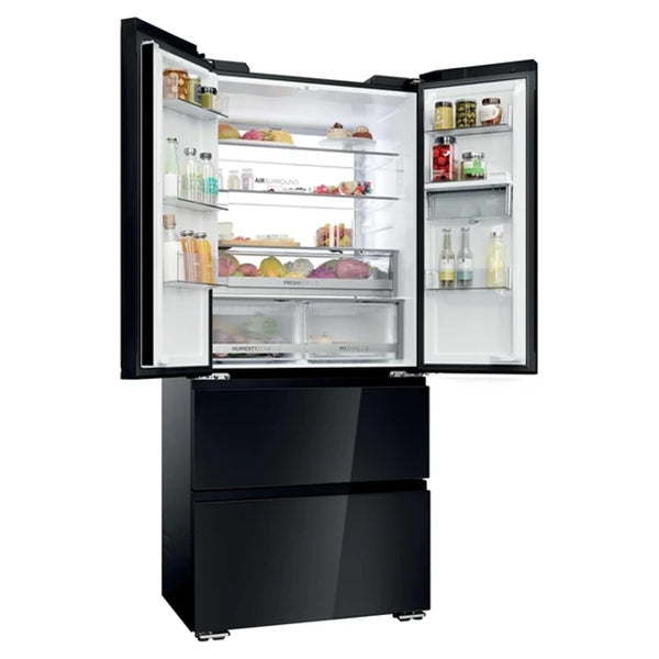 Haier FD 83 Series 7 466L Frost Free Multi-Door Kühl-Gefrierkombination - Schwarz | HFKR7819DWGBUK
