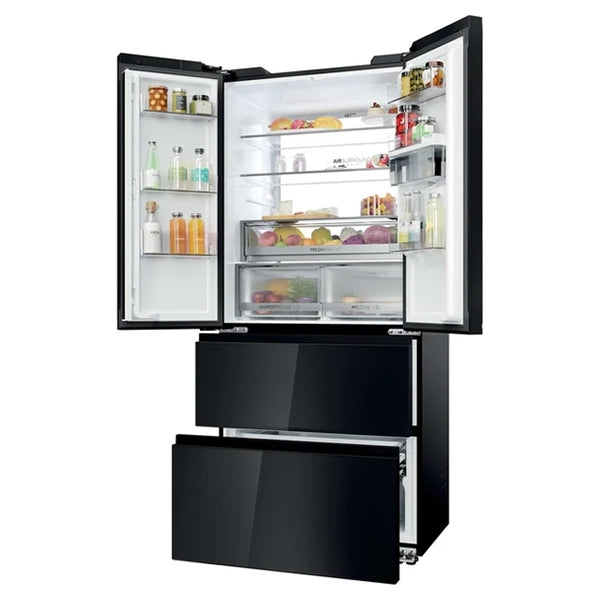 Haier FD 83 Series 7 466L Frost Free Multi-Door Kühl-Gefrierkombination - Schwarz | HFKR7819DWGBUK
