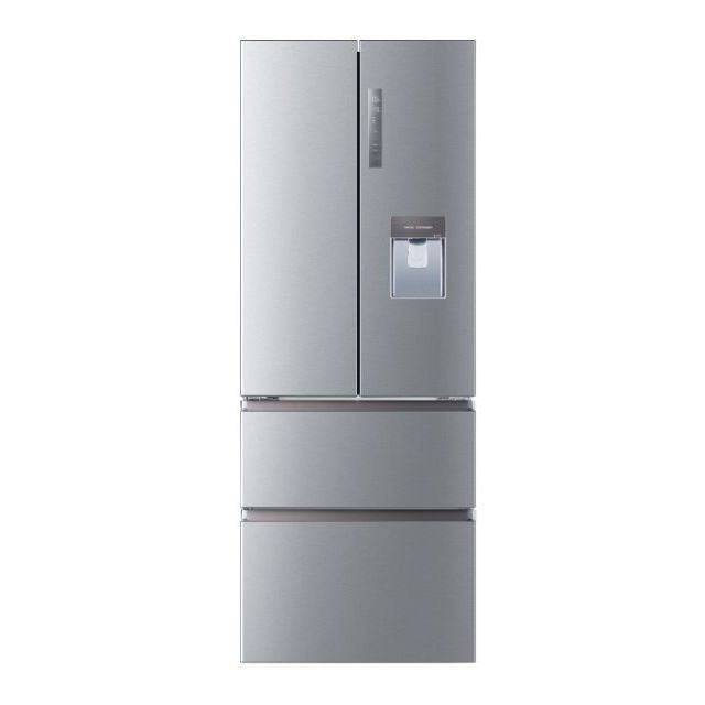 Haier FD 70 Series 5 444L Frost Free Multi Door freistehend Kühl-Gefrierkombination - Platinum Inox | HFR5719EWMP