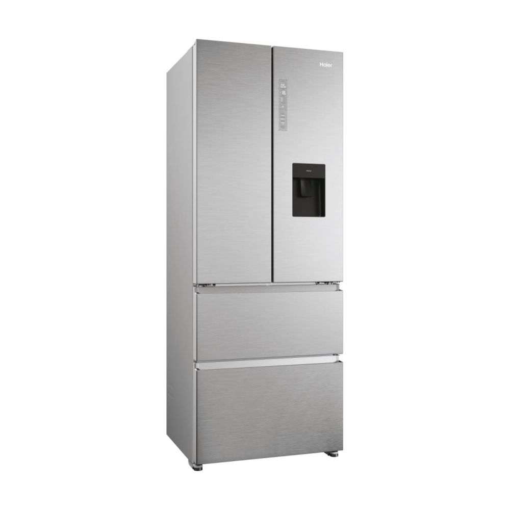 Haier FD 70 Series 5 444L Frost Free Multi Door freistehend Kühl-Gefrierkombination - Platinum Inox | HFR5719EWMP