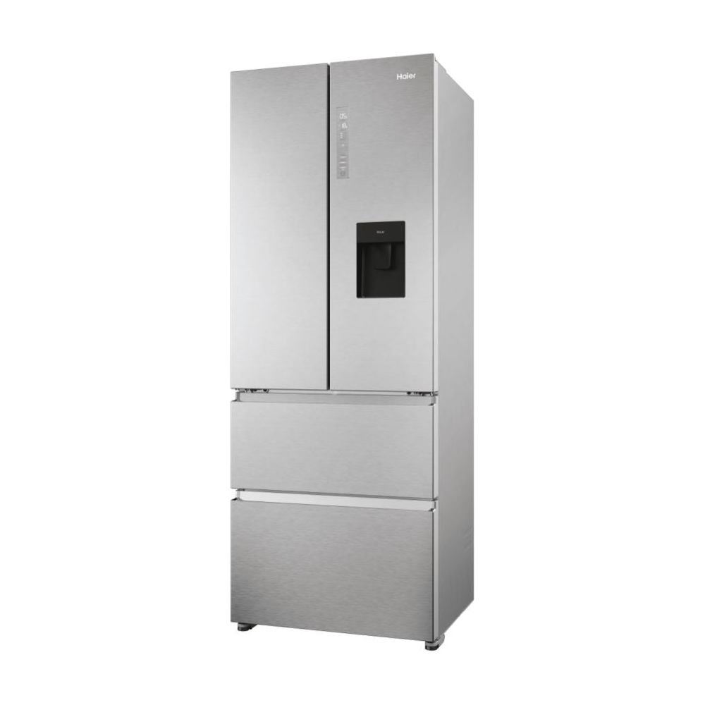 Haier FD 70 Series 5 444L Frost Free Multi Door freistehend Kühl-Gefrierkombination - Platinum Inox | HFR5719EWMP