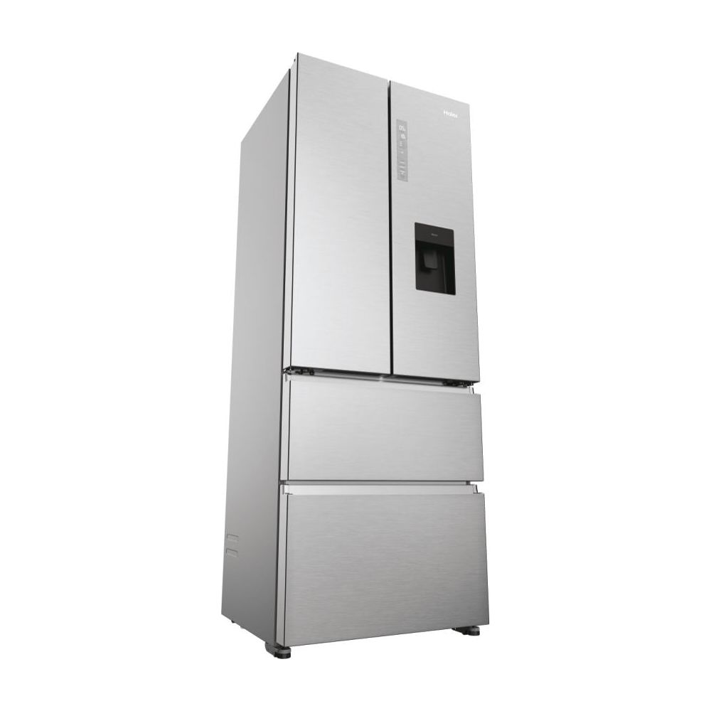 Haier FD 70 Series 5 444L Frost Free Multi Door freistehend Kühl-Gefrierkombination - Platinum Inox | HFR5719EWMP