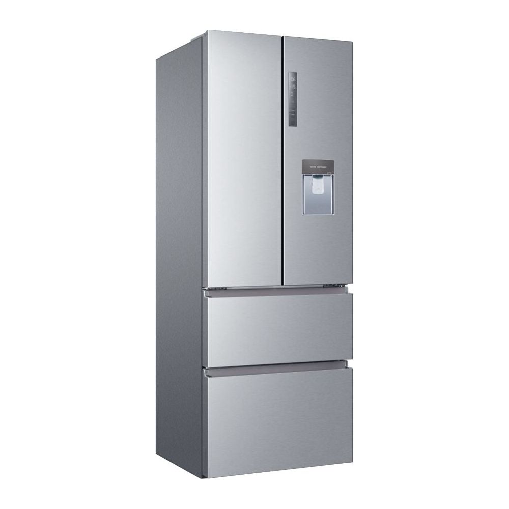 Haier FD 70 Series 5 444L Frost Free Multi Door freistehend Kühl-Gefrierkombination - Platinum Inox | HFR5719EWMP
