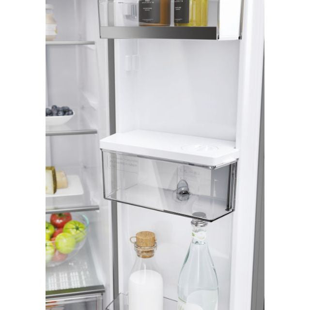 Haier FD 70 Series 5 444L Frost Free Multi Door freistehend Kühl-Gefrierkombination - Platinum Inox | HFR5719EWMP