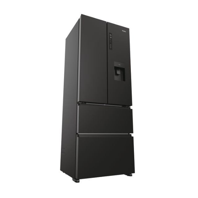 Haier FD 70 Series 5 444L Frost Free freistehend Kühl-Gefrierkombination - Slate Schwarz | HFR5719EWPB