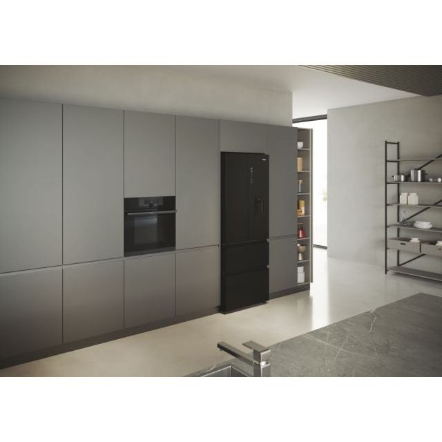 Haier FD 70 Series 5 444L Frost Free freistehend Kühl-Gefrierkombination - Slate Schwarz | HFR5719EWPB
