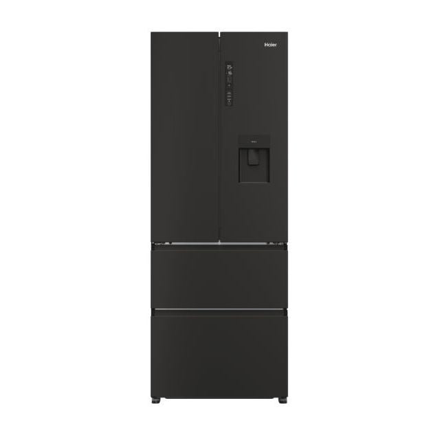 Haier FD 70 Series 5 444L Frost Free Freestanding Fridge Freezer - Slate Black | HFR5719EWPB