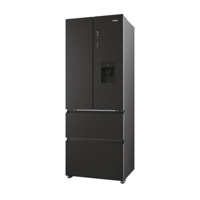 Haier FD 70 Series 5 444L Frost Free freistehend Kühl-Gefrierkombination - Slate Schwarz | HFR5719EWPB