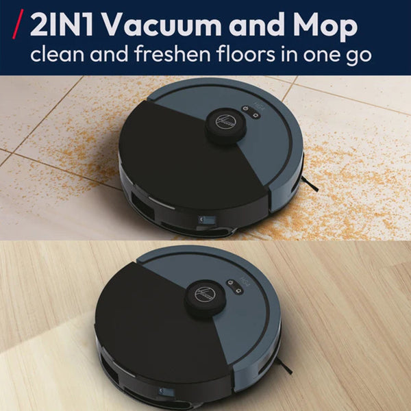 Hoover Hydro Robot Staubsauger und Mop - Metallic Harbor Blau | HG430H