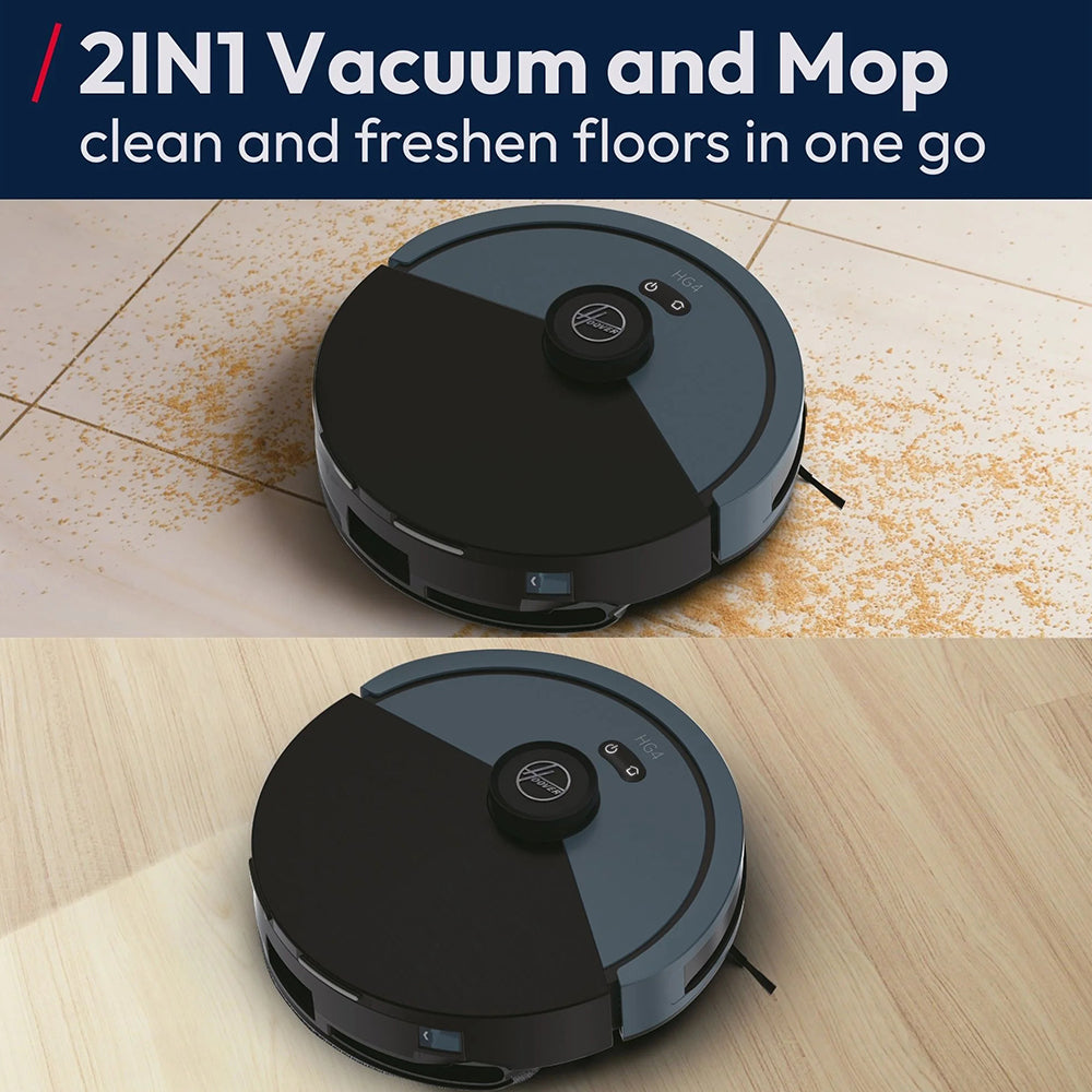 Hoover Hydro Pro Robot Staubsauger und Mop - Metallic Harbor Blau | HG450HP