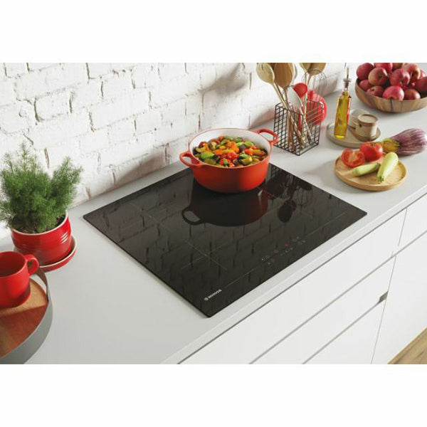 Hoover 60CM 4 Zone Vetroceramic Kochfeld - Schwarz | HH64BVT