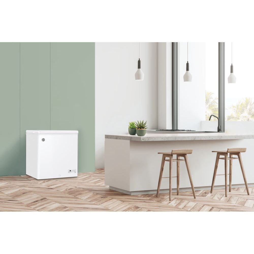 Hoover 137L Static freistehend Gefriertruhe - Weiß | HHCH 142 ELK