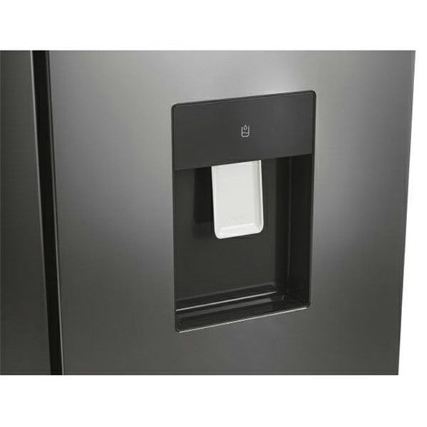 Hoover 463L freistehend American Kühl-Gefrierkombination - Gentle Silber | HHCR3818EWPL