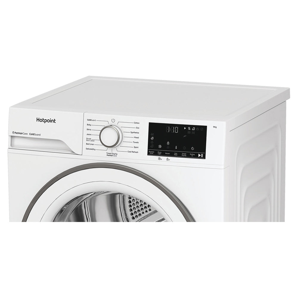 Hotpoint 9KG freistehend Heat Pump Wäschetrockner - Weiß | HHDD90WWIRE
